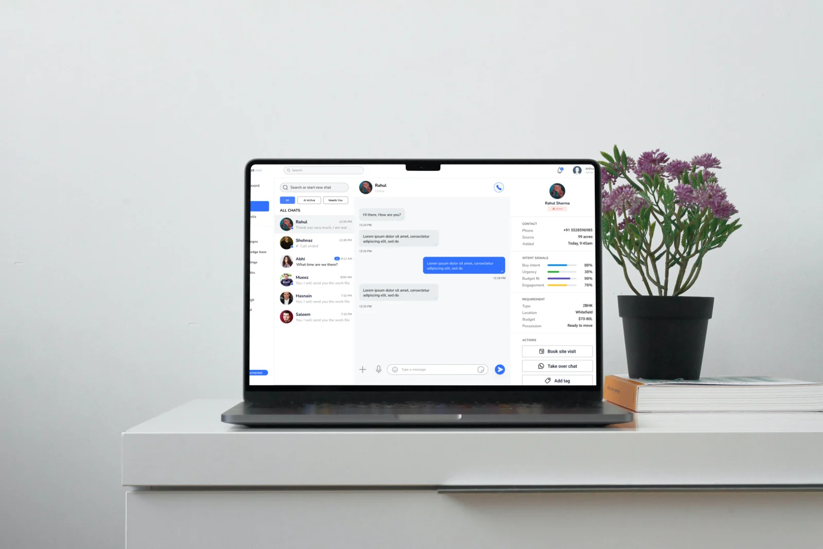 PerfectLead secure login screen