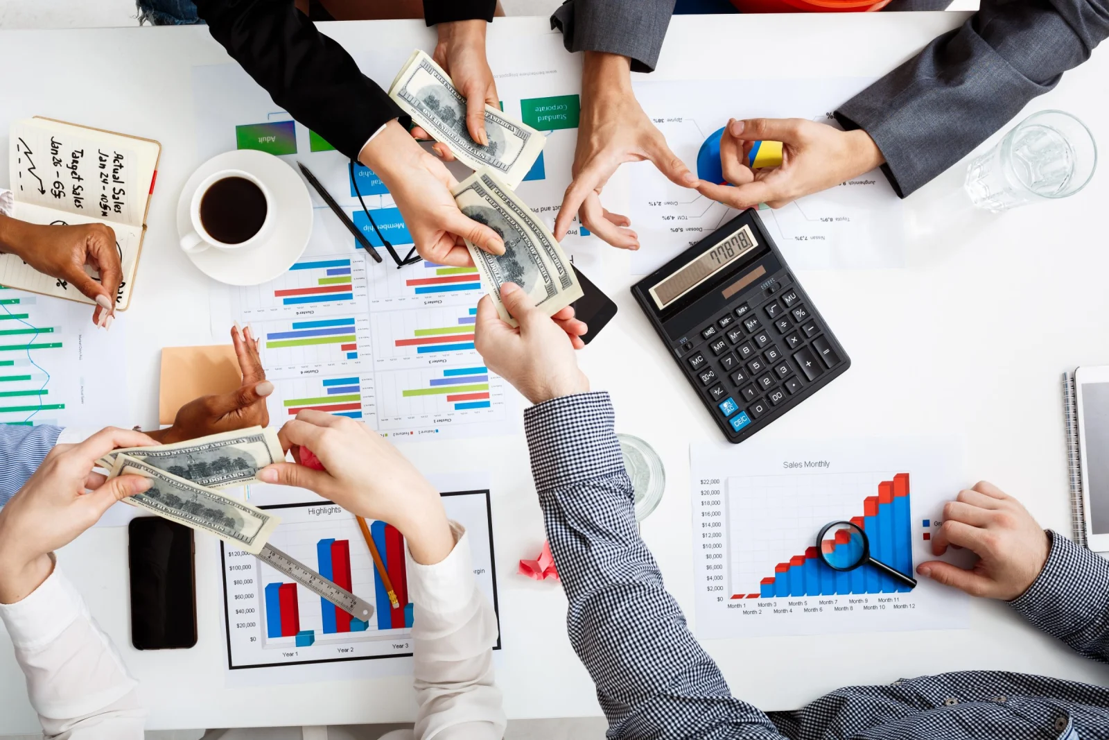 Financial Services team using PerfectLead
