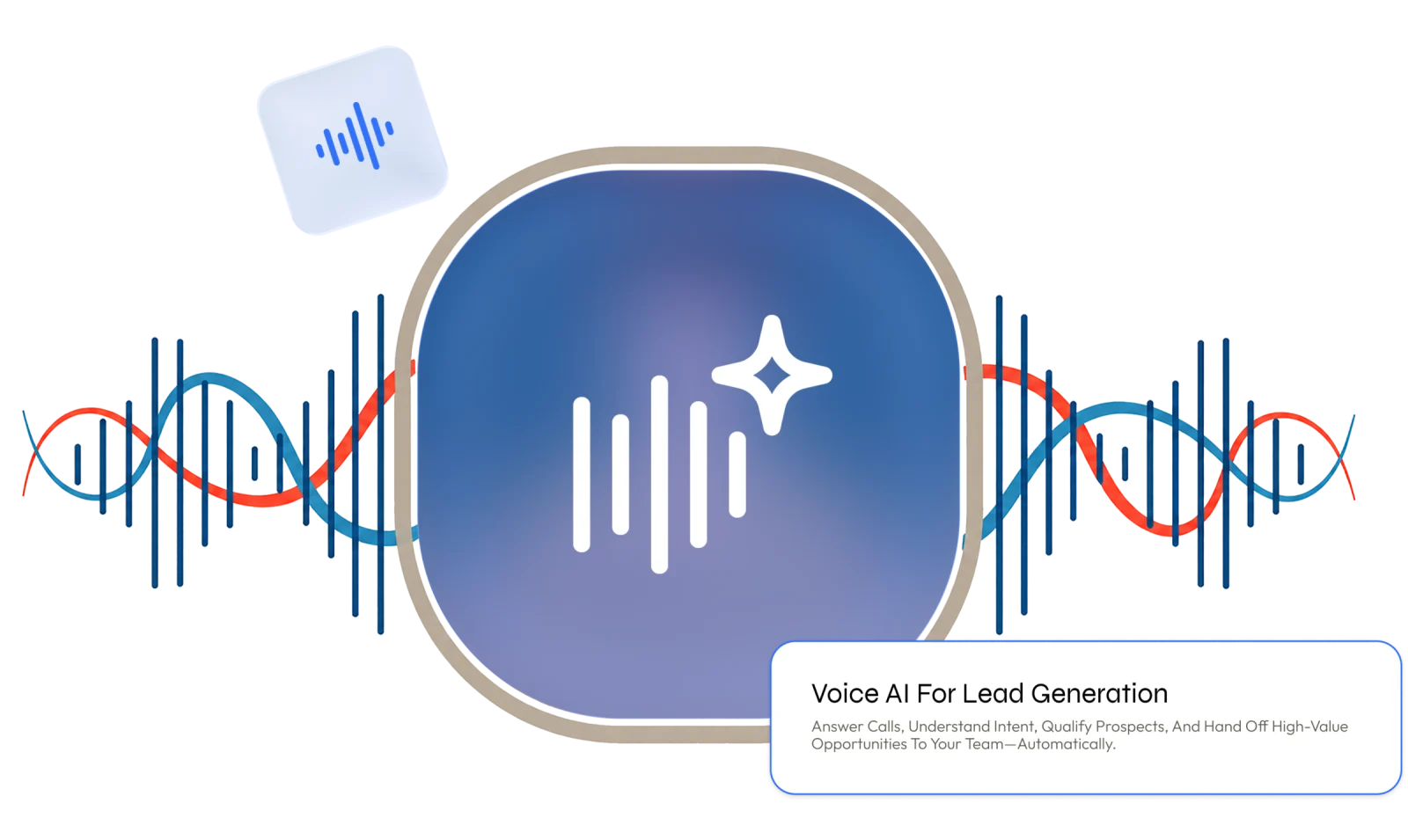 Voice AI answering and qualifying an inbound call